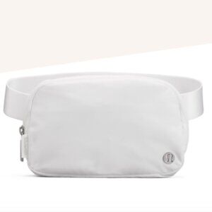 PELOTON x LULULEMON Everywhere Nylon Waist Bag Belt Bag NWT White